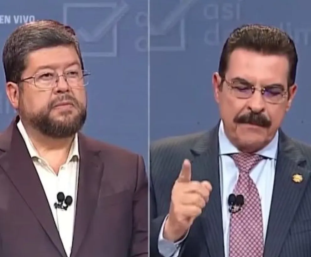 Samuel Doria Medina y Manfred Reyes Villa. Foto: Captura Unitel