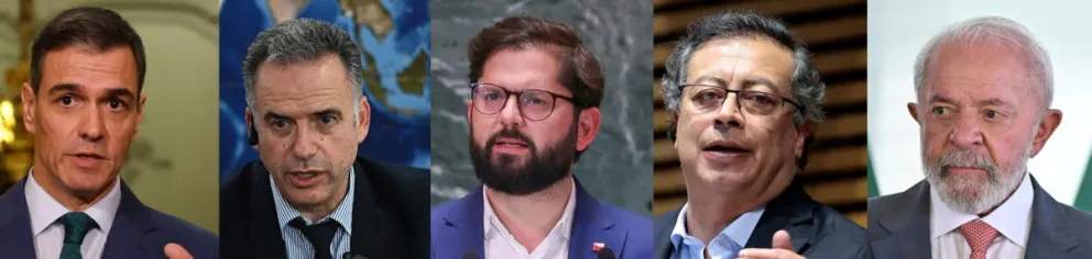 Los mandatarios que estarán en la cumbre que arranca este lunes. Foto: EFE