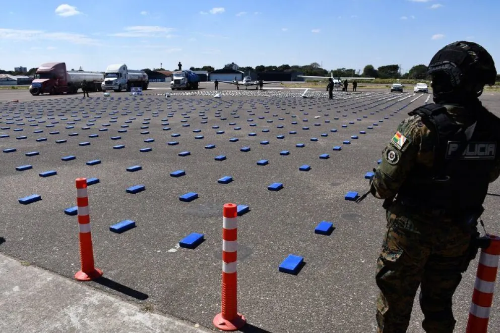 Resultados de los operativos antidroga. Foto: ABI 