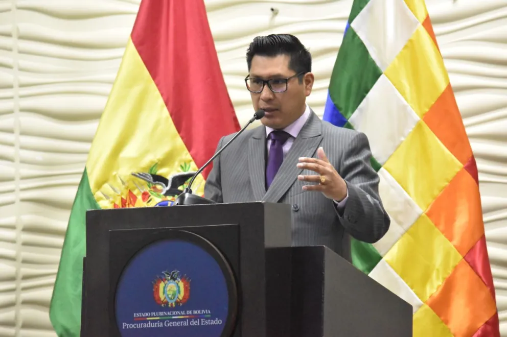 El procurador general del Estado, Ricardo Condori. Foto: PGE