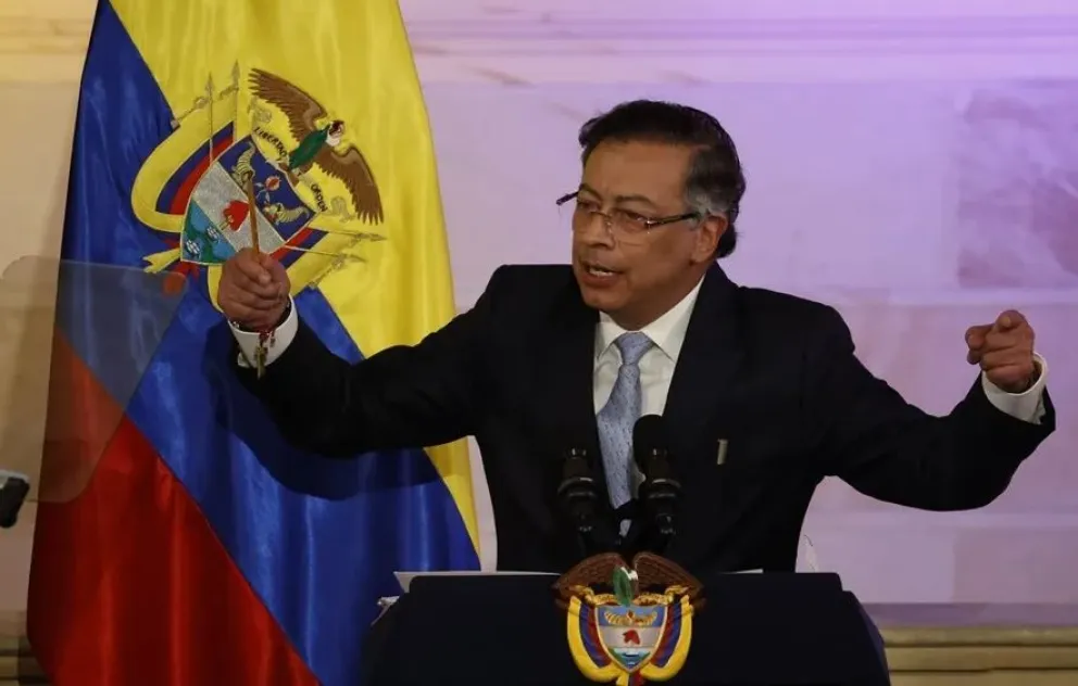 El presidente de Colombia, Gustavo Petro, e una imagen de archivo. Foto: EFE