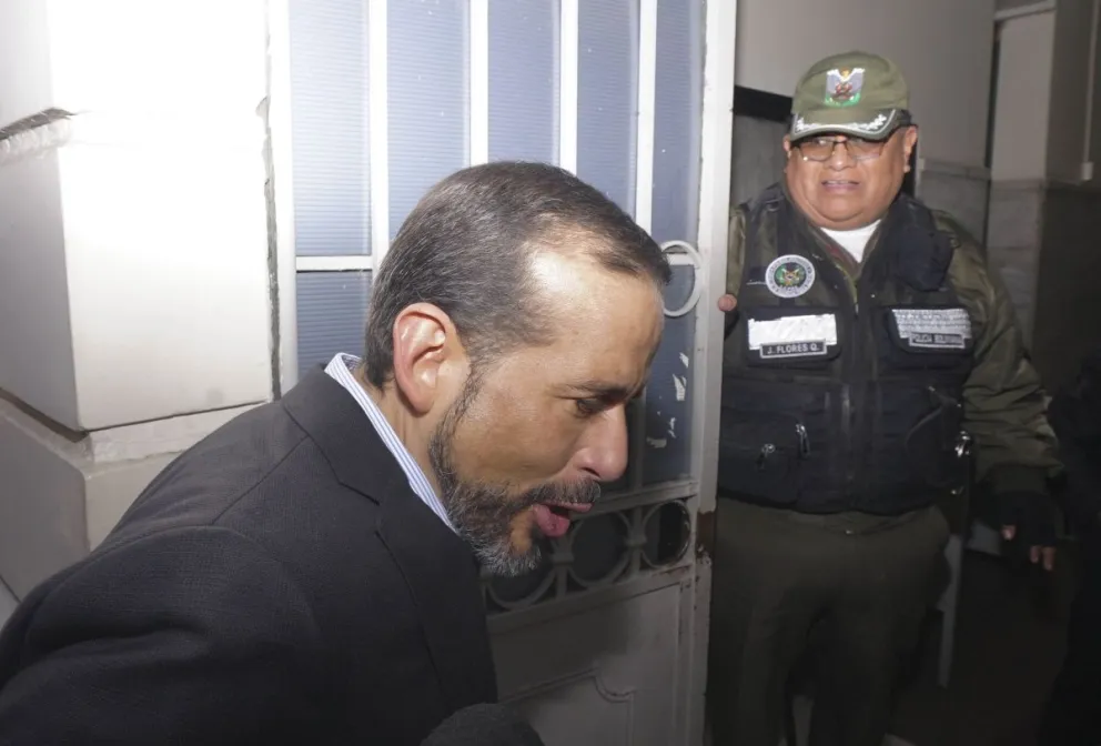 El gobernador de Santa Cruz, Luis Fernando Camacho, en una imagen de archivo. Foto: APG