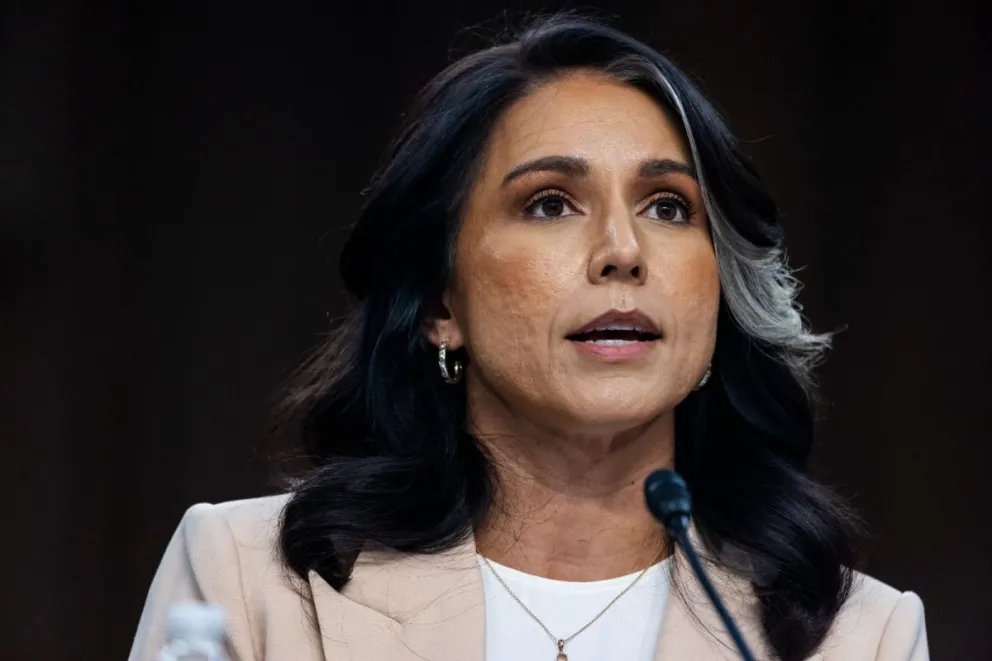 Fotografía de archivo de la directora naciona de Intelligencia de EE.UU., Tulsi Gabbard. Foto: EFE