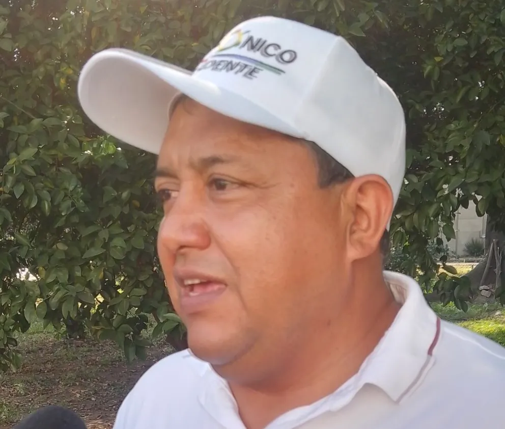 El dirigente androniquista Darwin Choquerive. Foto: DTV