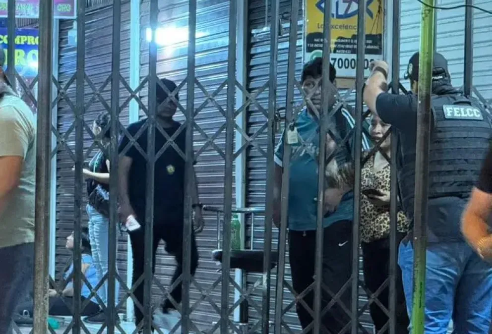 Imagen del mercado Mutualista donde la librecambista fue asesinada la noche del miércoles. Foto: captura Unitel