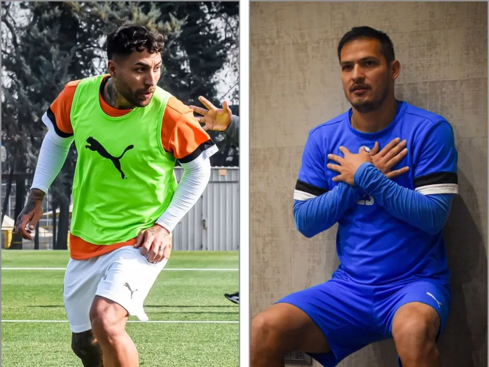 Batallini y Justiniano apuntan a ser bajas en la jornada dominical. Fotos: CB