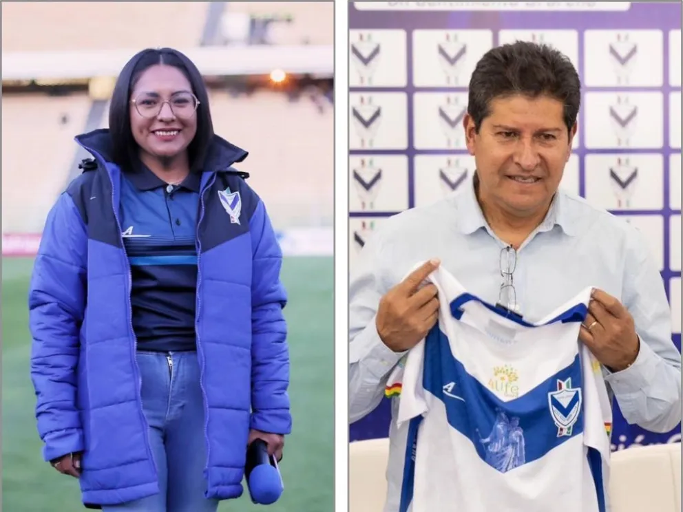 Tatiana Caballero y Eduardo Villegas, el club dará una palabra sobre la salida de la comunicadora. Fotos: GV