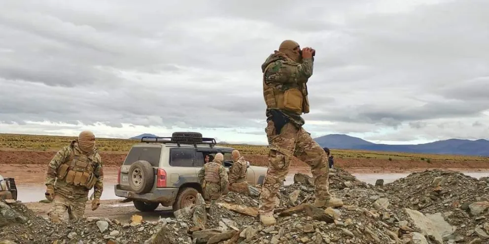 Una foto referencial de militares. Foto: Ministerio de Defensa de Bolivia