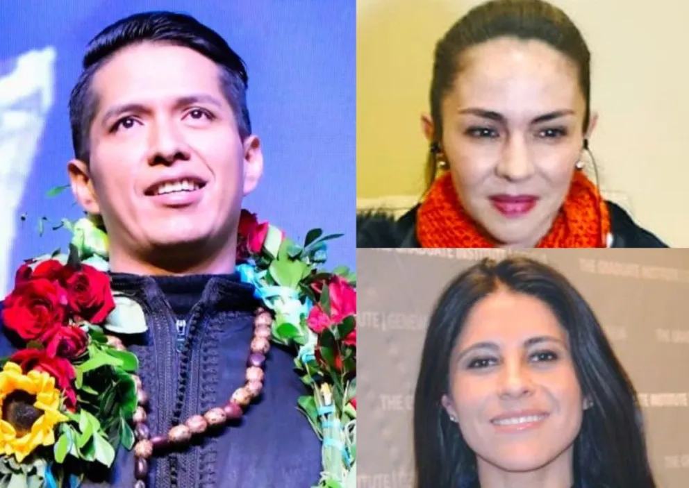 Rodríguez, Prado y Bejarano. Foto: RRSS de los candidatos 