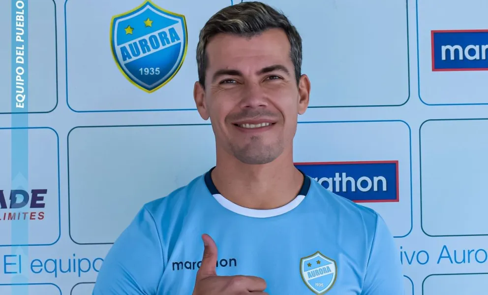 El delantero paraguayo José Verdún se incorporó al Equipo del Pueblo. Foto: Aurora.