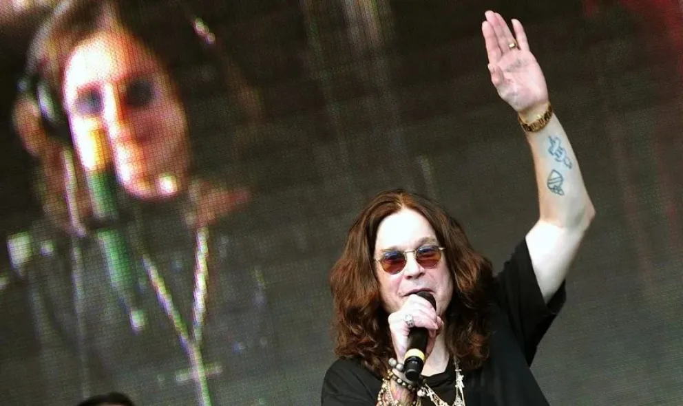 La estrella de rock Ozzy Osbourne. Foto: EFE