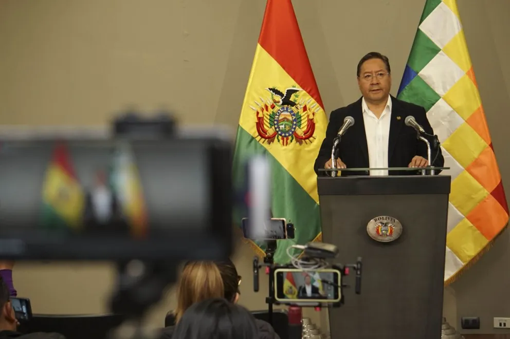 El presidente Luis Arce en una imagen de archivo. Foto: APG