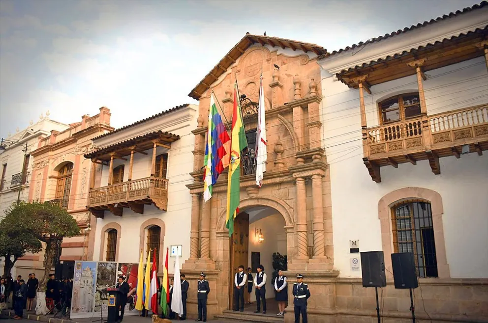 La Casa de la Libertad, en Sucre. Foto: bicentenario.bo