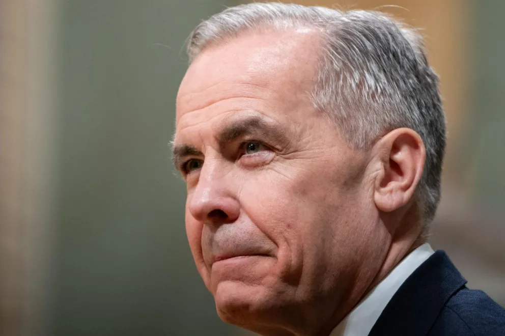 El primer ministro canadiense, Mark Carney, durante un acto público, en Ottawa (Canadá). Foto: EFE