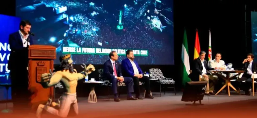 Inauguración del encuentro. FOTO: Captura de pantalla de Red Uno