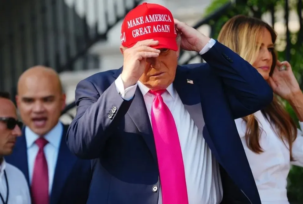 El presidente de Estados Unidos, Donald Trump. Foto: EFE