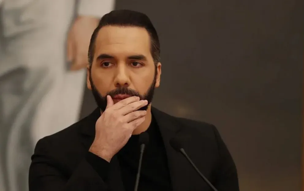El presidente de El Salvador, Nayib Bukele, en una imagen de archivo. Foto: EFE