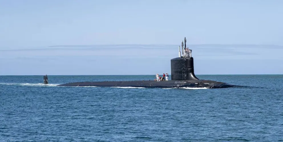 El submarino de ataque de la Armada de EEUU, USS Vermont. Foto: Europa Press