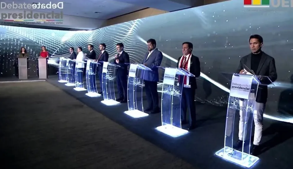 Momento del debate. FOTO: Captura de pantalla