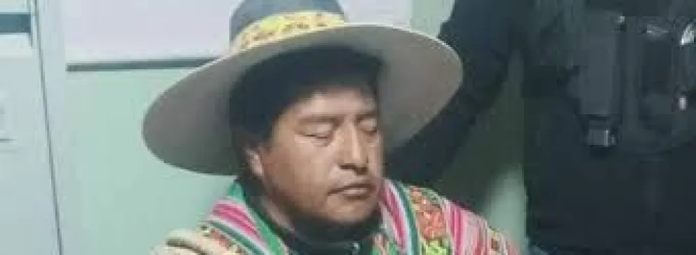 El dirigente evista Edgar Quiruchi. FOTO: Captura de pantalla de Unitel