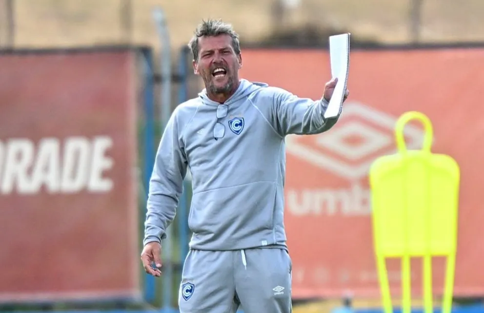 Carlos Desio, entrenador argentino del club Cienciano. Foto:CC