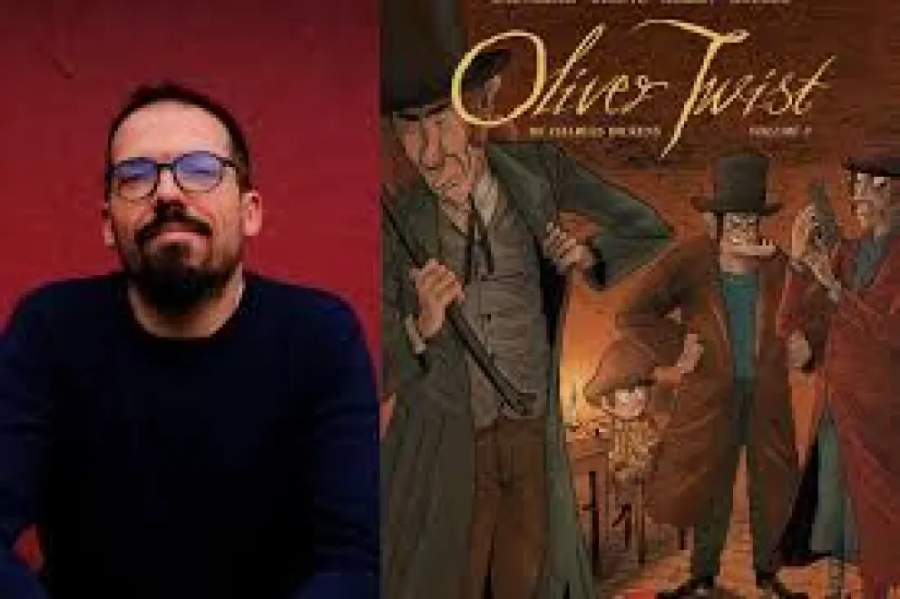 El autor de cómics Olivier Deloye. FOTO: Redes Sociales