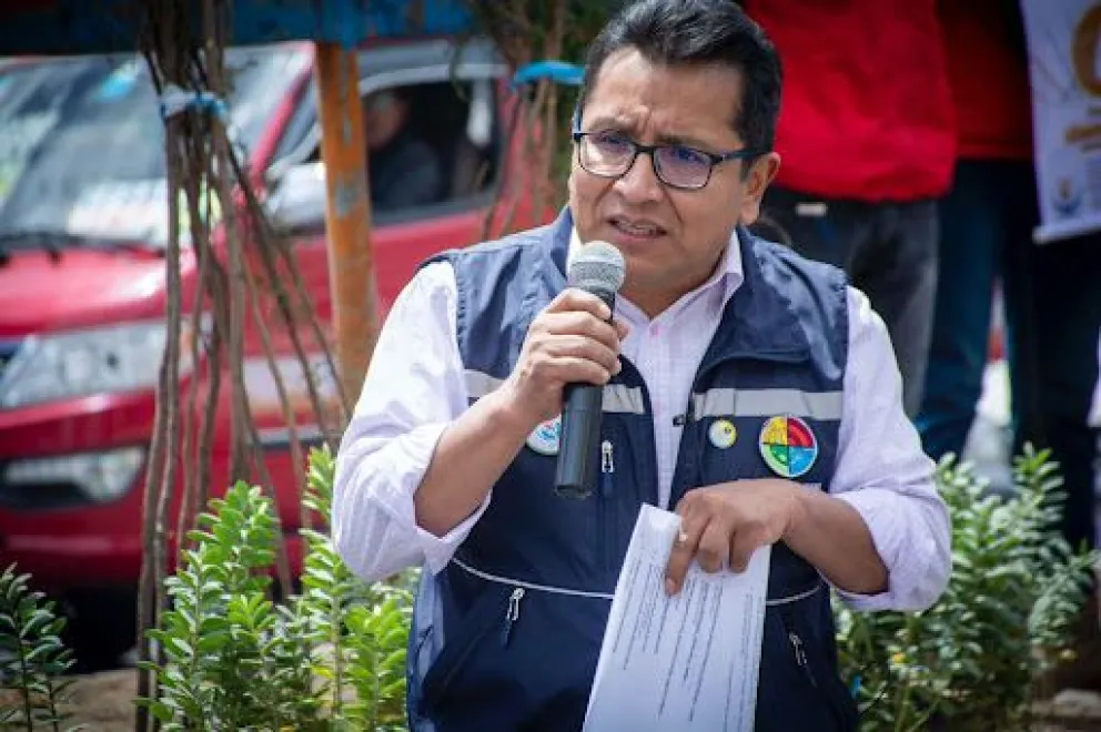 El Defensor del Pueblo, Pablo Calisaya. FOTO: Defensoría del Pueblo