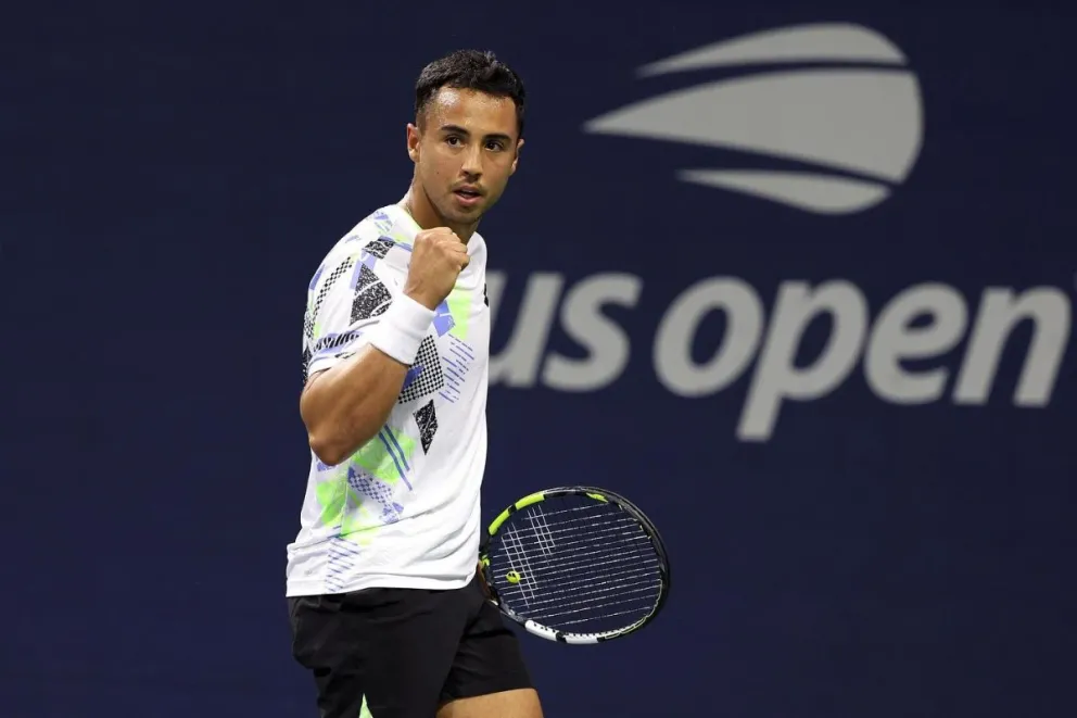 Dellien en la edición 2023 del US Open. Foto: Hugo Dellien.