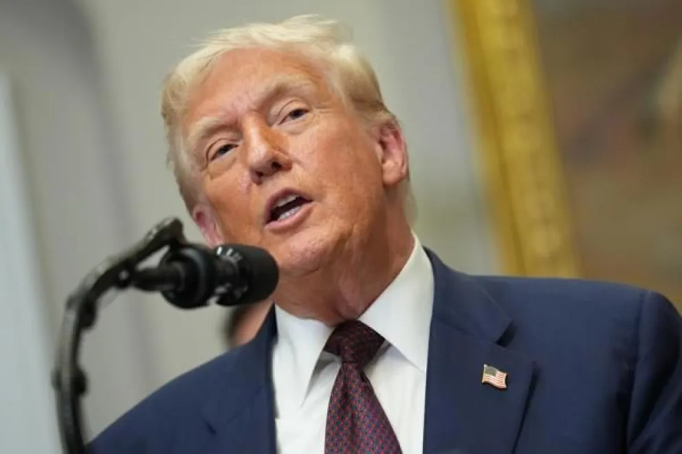 Fotografía de archivo del presidente de EE.UU., Donald Trump. EFE/EPA/ERIC LEE / POOL