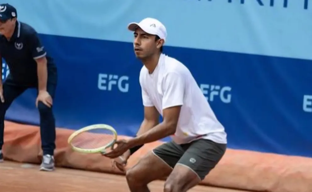 Arias en un anterior partido. Foto: Boris Arias.