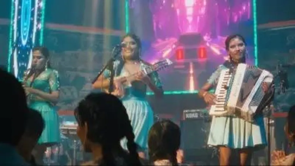 Escena de la película. FOTO: Producción La hija del cóndor