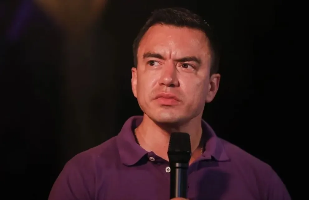 El presidente de Ecuador, Daniel Noboa, en una imagen de archivo. Foto: EFE