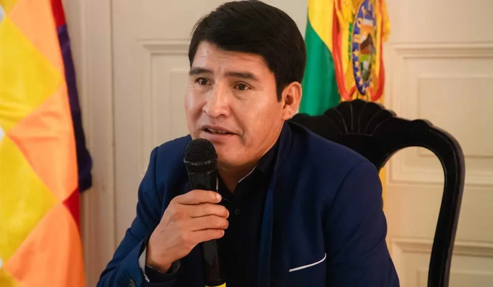 El gobernador de Chuquisaca en una imagen de archivo. Foto: RRSS