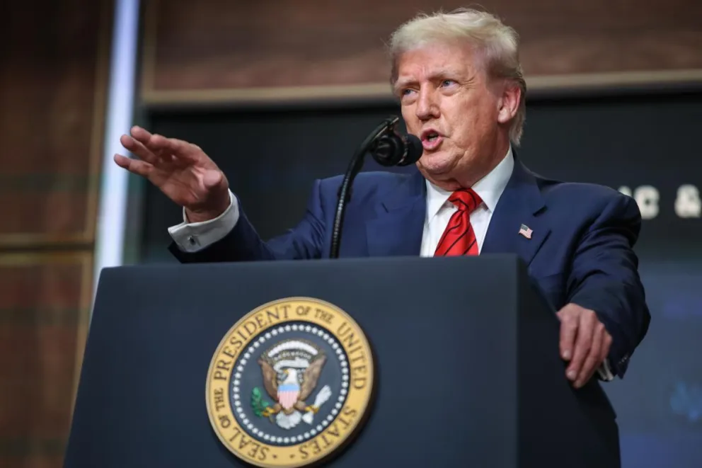 El presidente de EEUU, Donald Trump. Foto: EFE 