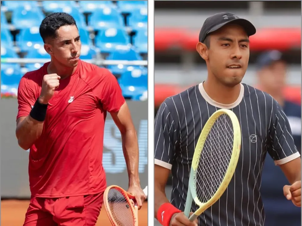 Murkel Dellien y Boris Arias que tienen buena participación. Foto: AD