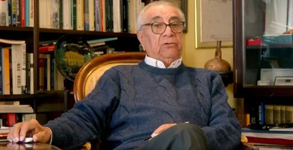 Excanciller Gustavo Fernández Saavedra. Foto: Captura de video