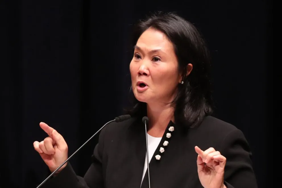 La líder política peruana Keiko Fujimori en una imagen de archivo. Foto: EFE