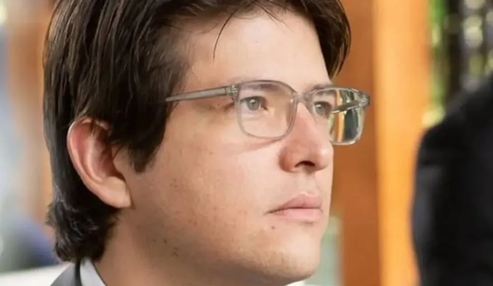 El senador Miguel Uribe Turbay en una imagen tomada de sus redes.