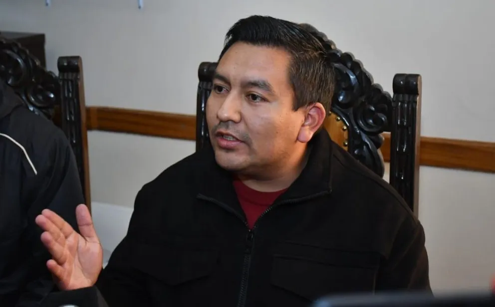 José Gudiño, asesor legal del club The Strongest. Foto: APG