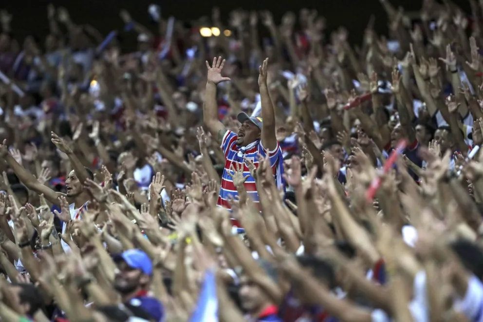 Foto de archivo del estadio Castelao, del club brasileño Fortaleza, que este martes abrirá sus gradas para el primer partido de octavos de final. Foto: EFE