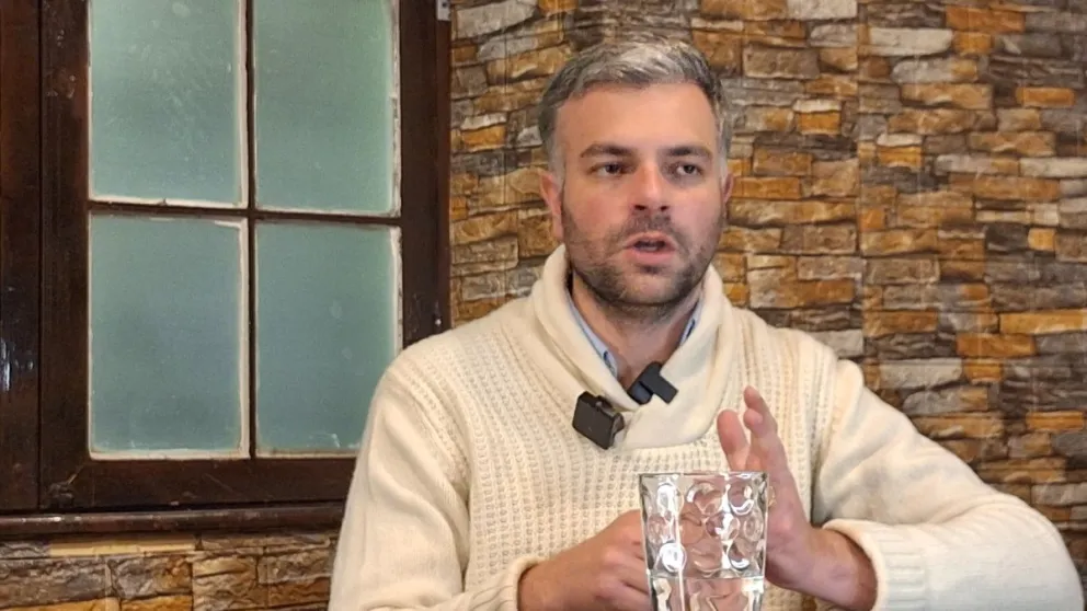 José Manuel Ormachea, durante una entrevista con Visión 360, esta semana. Fotos: Marina Mamani A. / Visión 360