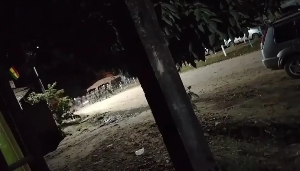 Captura de video de lo ocurrido en esa región del país. 