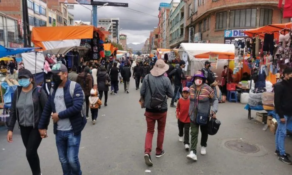 Una parte de la feria alteña. FOTO: Redes sociales