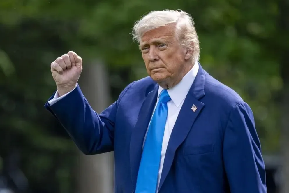 El presidente de Estados Unidos, Donald Trump. Foto: EFE