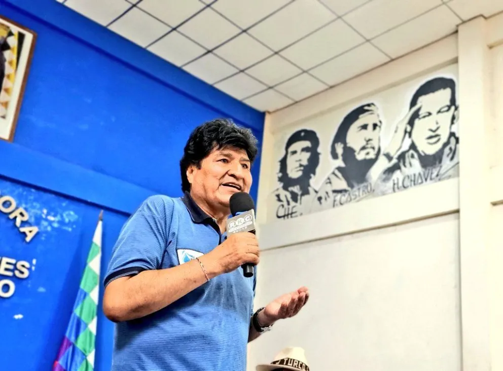 Evo Morales en una imagen tomada de sus redes.