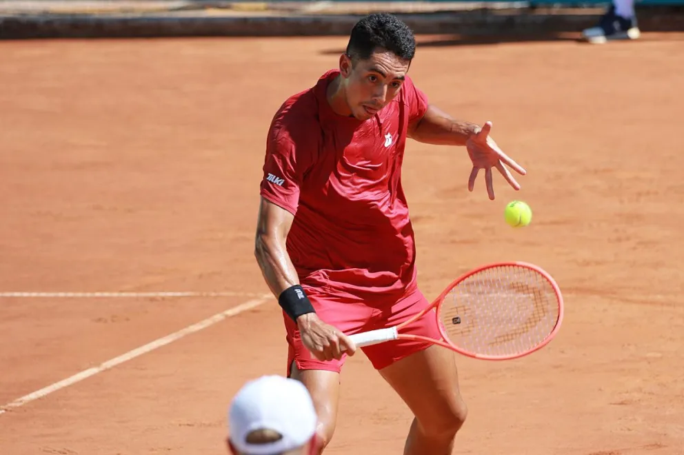 Dellien en un torneo anterior. Foto: Archivo Digital.