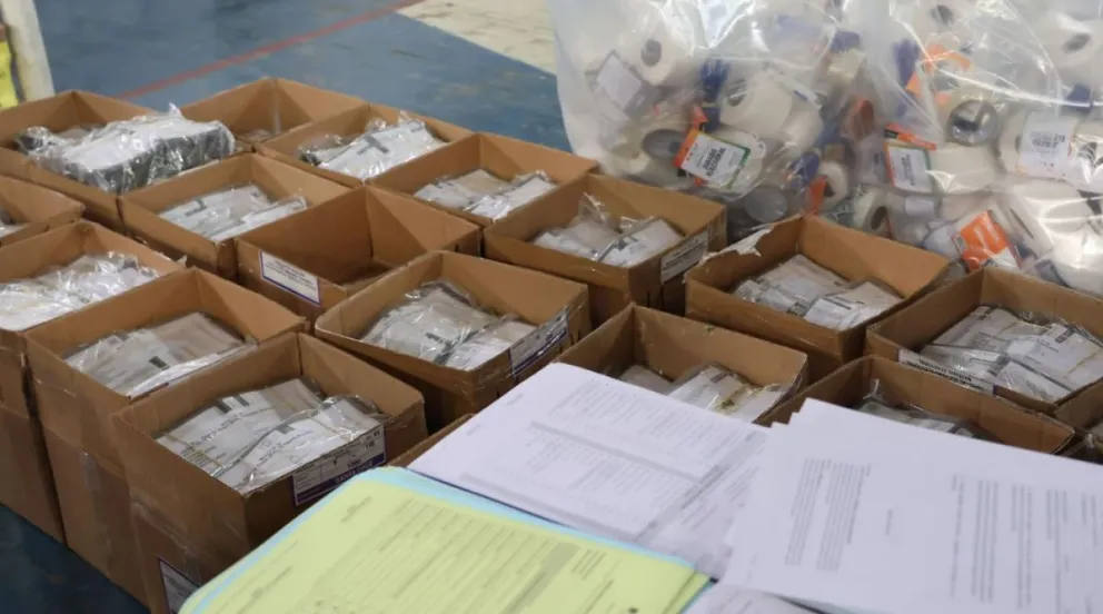 Papeletas para las elecciones generales bolivianas, en una imagen de archivo. Foto: EFE