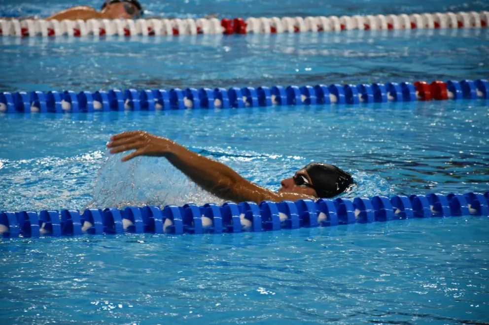 Núñez del Prado durante su competencia en los Juegos. Foto: COB.