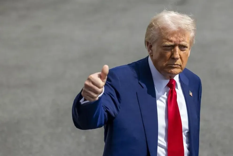 El presidente de Estados Unidos, Donald Trump. Foto: EFE