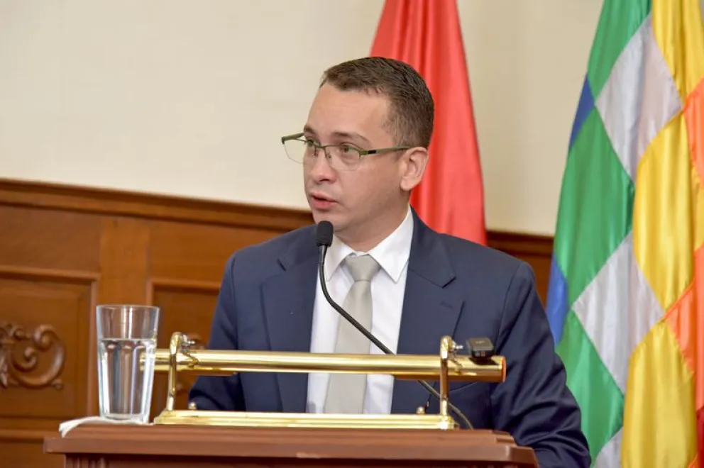 El presidente del TSJ, Romer Saucedo. Foto: Archivo DTV